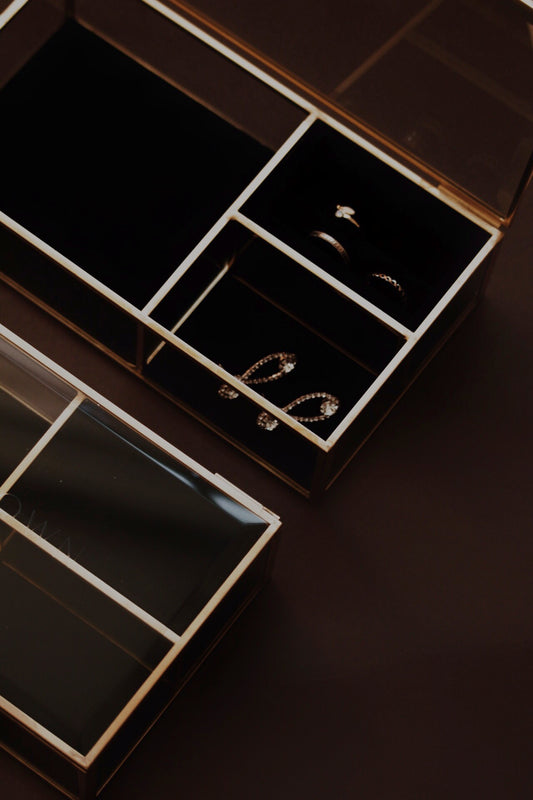 Large Velvet Jewellery Box