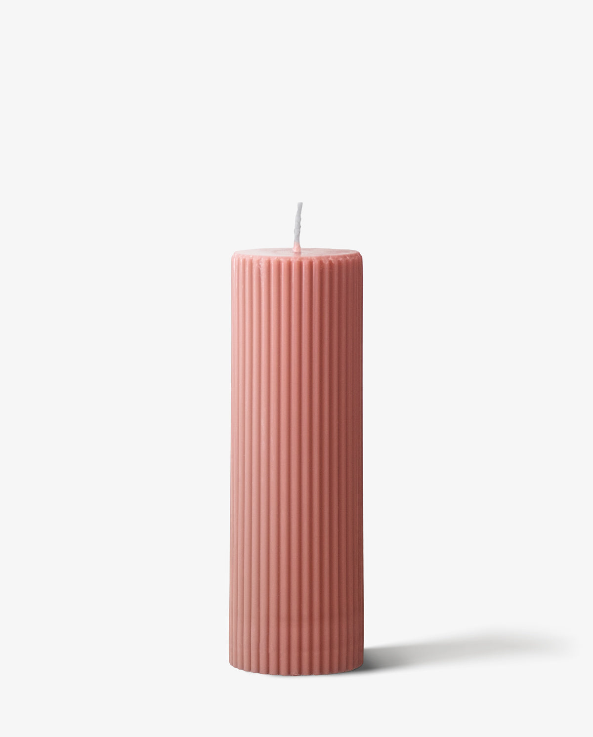 Peach Bellini Short Ribbed Candle