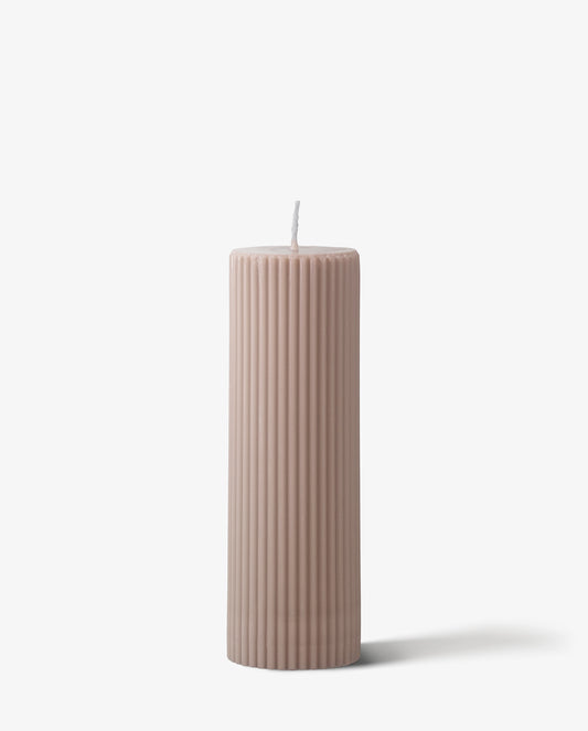 Swiss Coffee Short Ribbed Candle