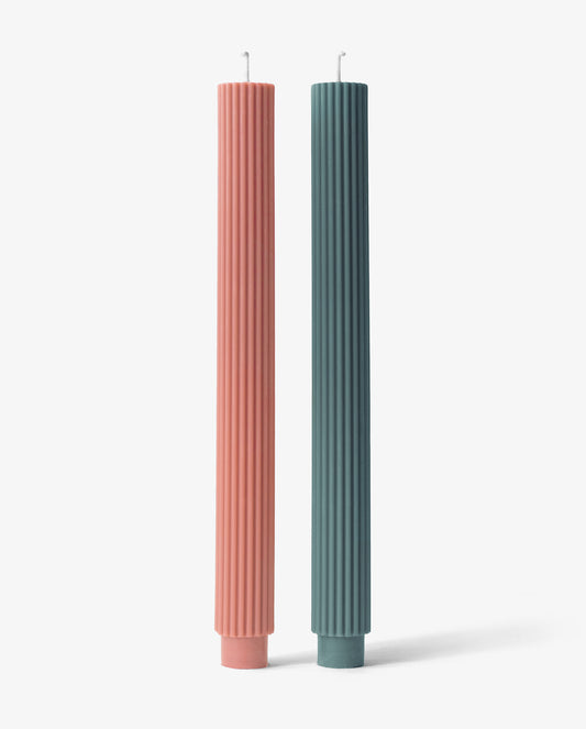 Summer Mix Tall Ribbed Candle